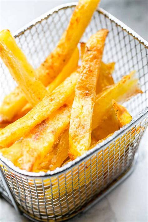 crispy fries cooked with vinegar.